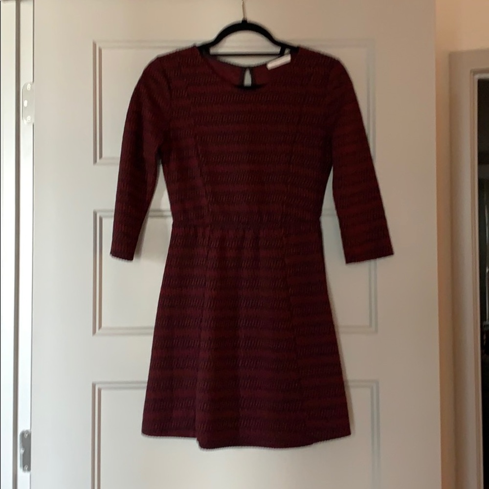 Lush Stripped Skater Dress